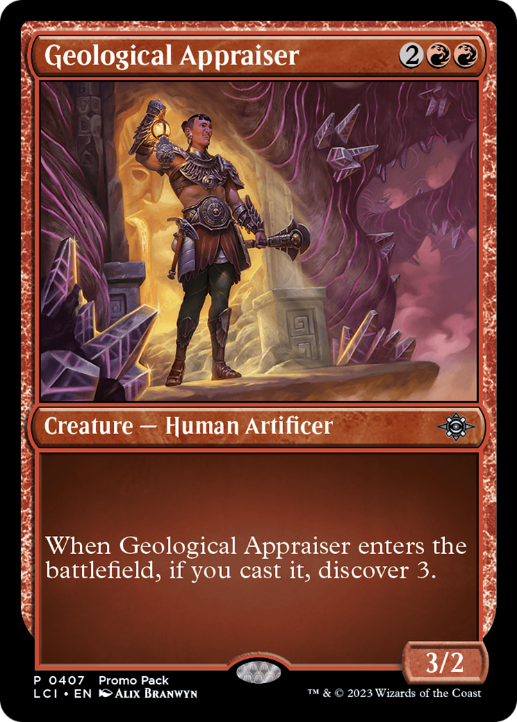 Geological Appraiser [The Lost Caverns of Ixalan Promos] | Empire Gaming NC