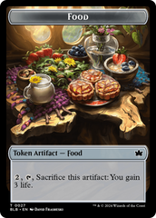 Food // Coruscation Mage Double-Sided Token [Bloomburrow Tokens] | Empire Gaming NC