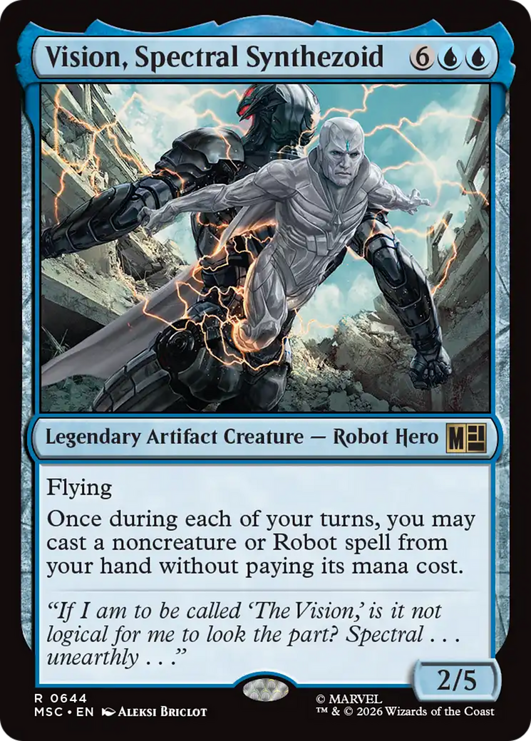 Vision, Spectral Synthezoid [Marvel Super Heroes Commander] | Empire Gaming NC