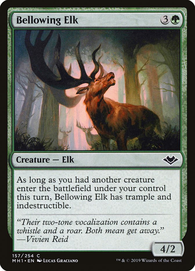 Bellowing Elk [Modern Horizons] | Empire Gaming NC