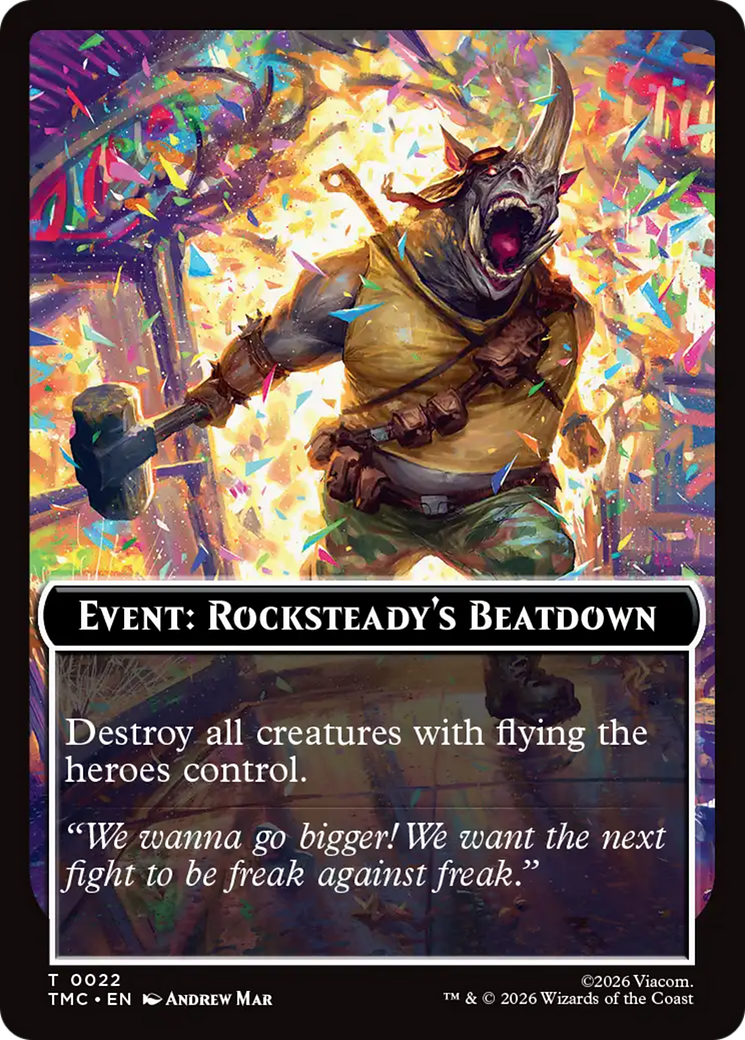 Event: Rocksteady's Beatdown [Teenage Mutant Ninja Turtles Commander Tokens] | Empire Gaming NC