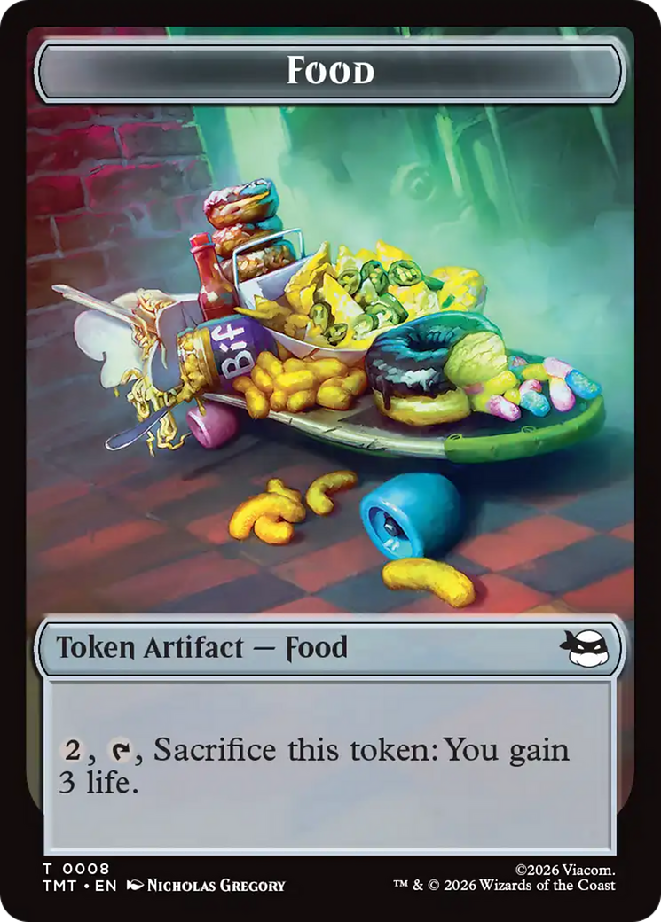Rat // Food Double-Sided Token [Teenage Mutant Ninja Turtles Tokens] | Empire Gaming NC