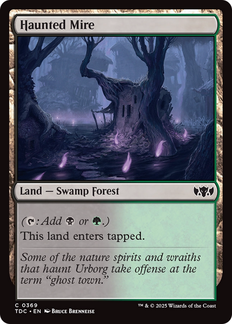 Haunted Mire [Tarkir: Dragonstorm Commander] | Empire Gaming NC