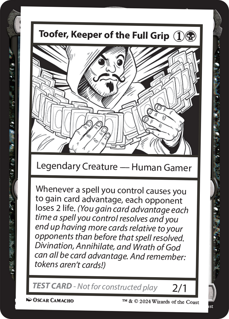 Toofer, Keeper of the Full Grip [Mystery Booster 2 Playtest Cards] | Empire Gaming NC