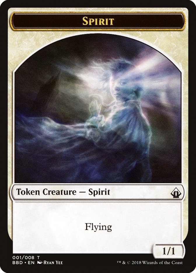 Spirit Token [Battlebond Tokens] | Empire Gaming NC