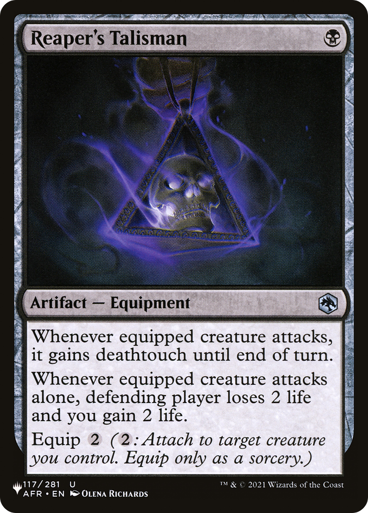 Reaper's Talisman [The List] | Empire Gaming NC