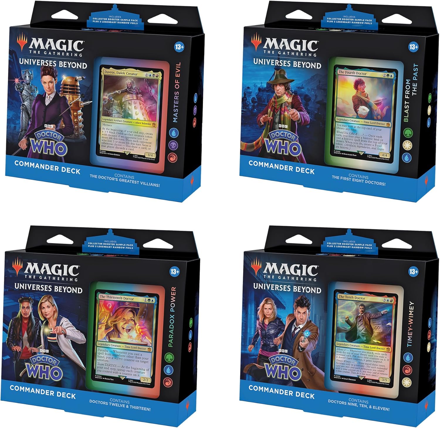 MTG Doctor Who Commander Decks | Empire Gaming NC