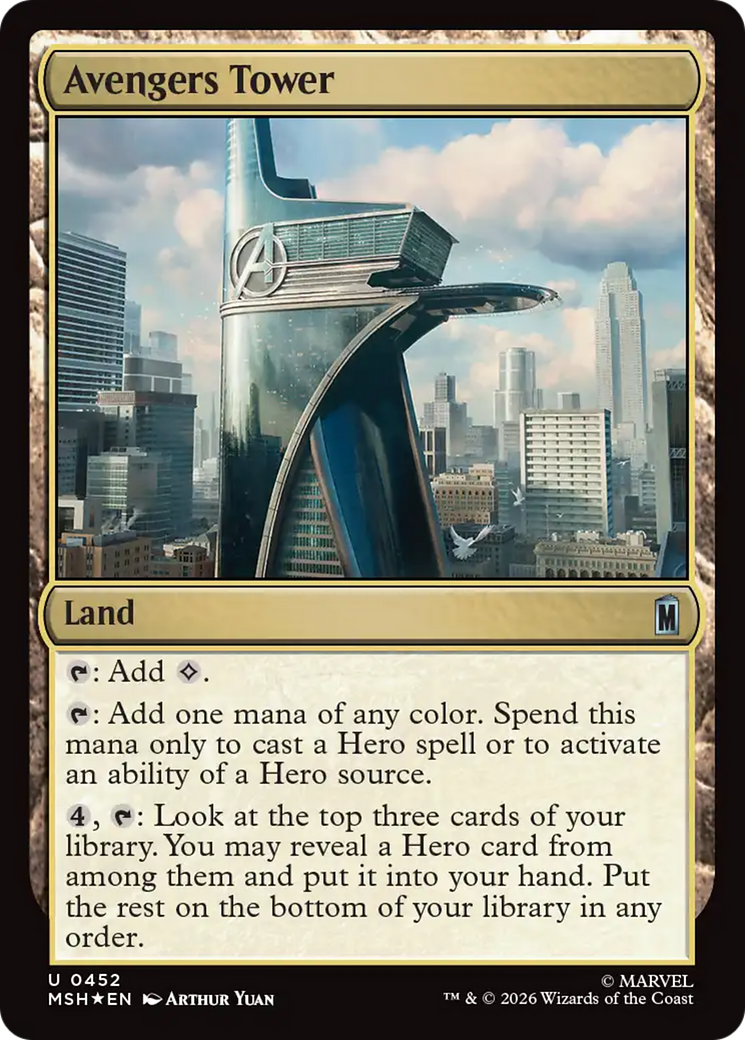 Avengers Tower (Surge Foil) [Marvel Super Heroes] | Empire Gaming NC