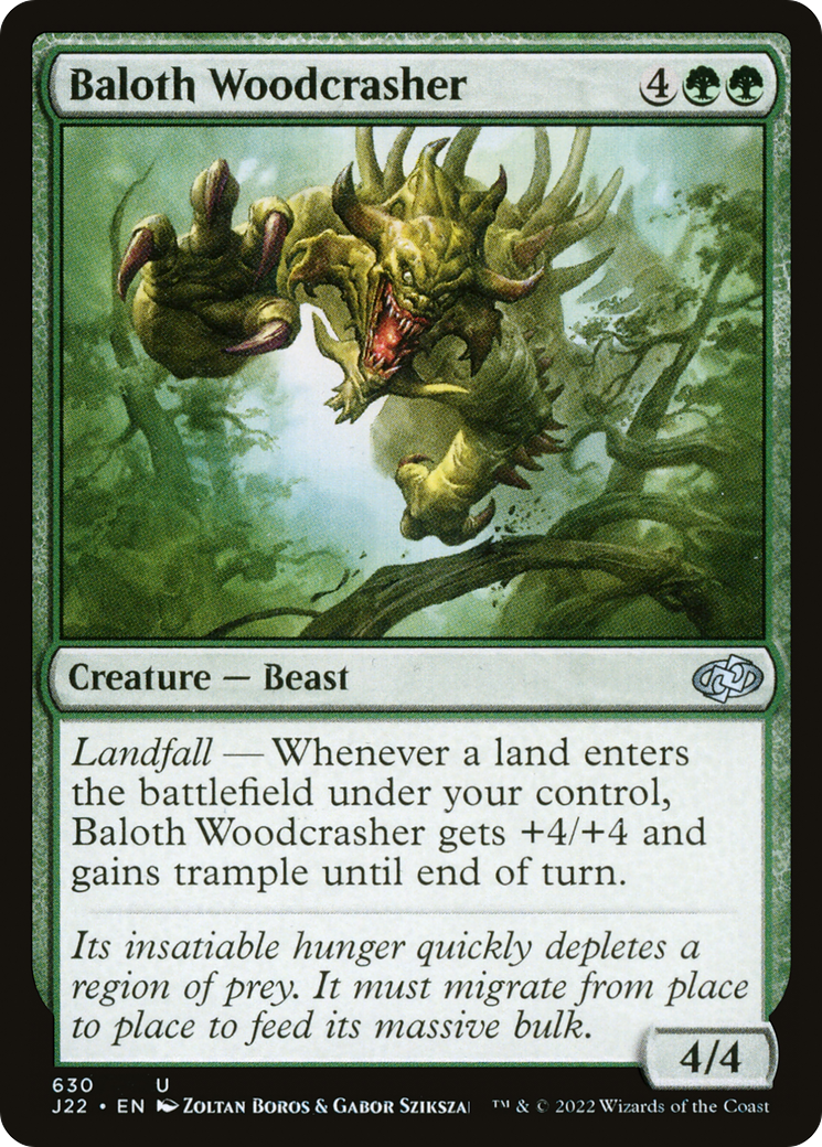 Baloth Woodcrasher [Jumpstart 2022] | Empire Gaming NC