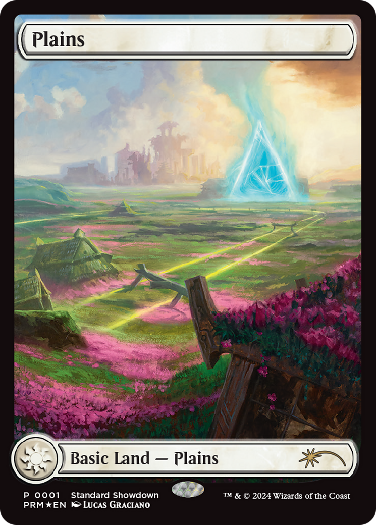 Plains (Lucas Graciano) [Standard Showdown Promos] | Empire Gaming NC