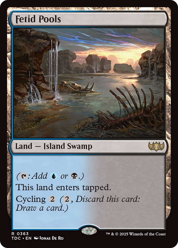 Fetid Pools [Tarkir: Dragonstorm Commander] | Empire Gaming NC