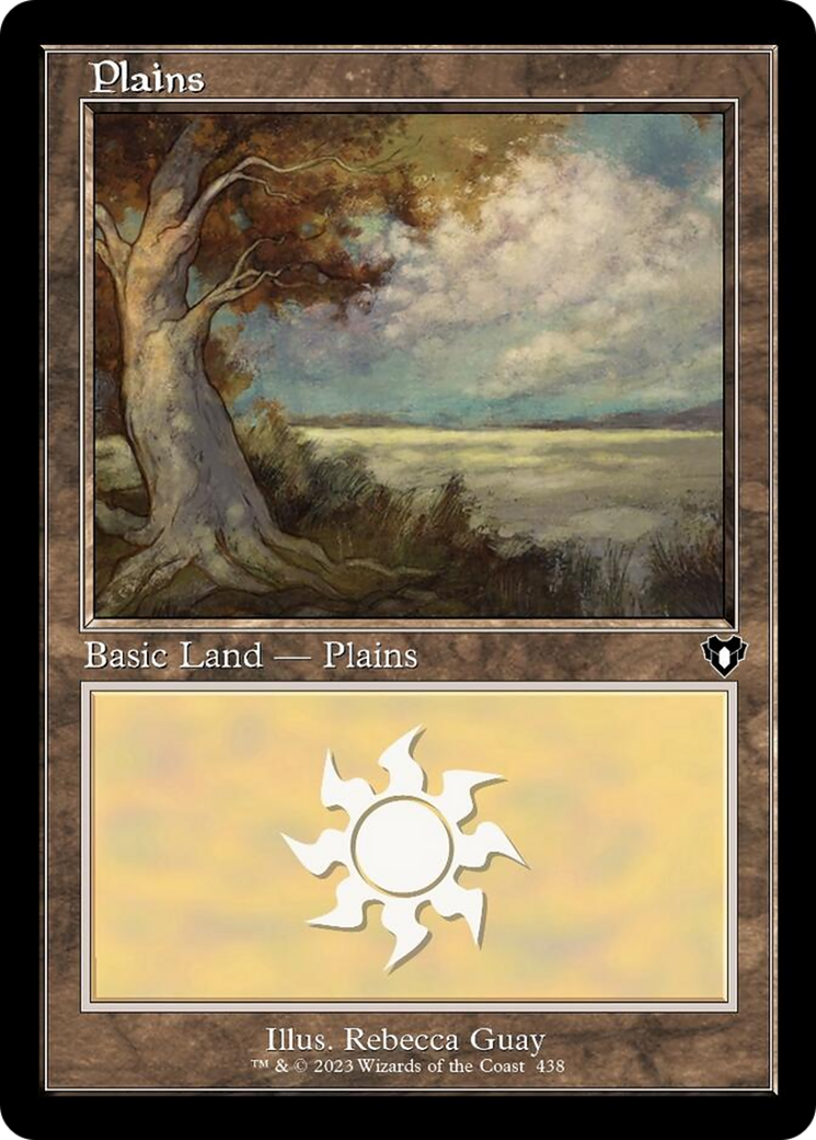 Plains (438) (Retro) [Commander Masters] | Empire Gaming NC