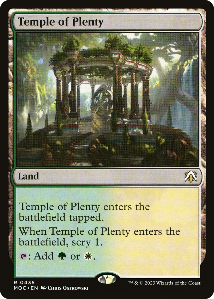 Temple of Plenty [March of the Machine Commander] | Empire Gaming NC