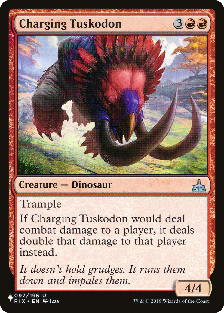 Charging Tuskodon [The List] | Empire Gaming NC