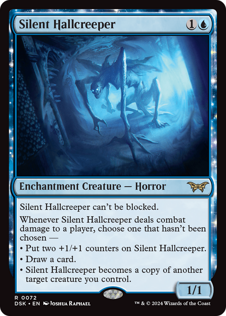 Silent Hallcreeper [Duskmourn: House of Horror] | Empire Gaming NC