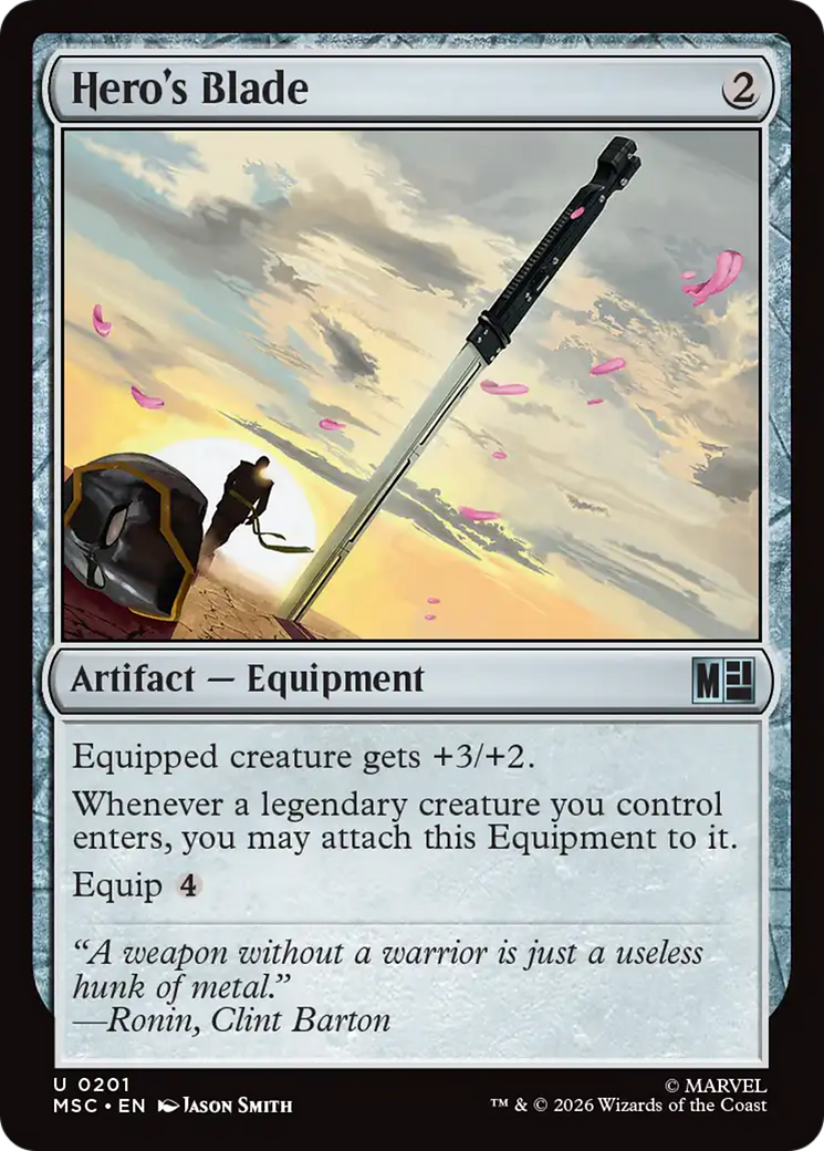 Hero's Blade [Marvel Super Heroes Commander] | Empire Gaming NC