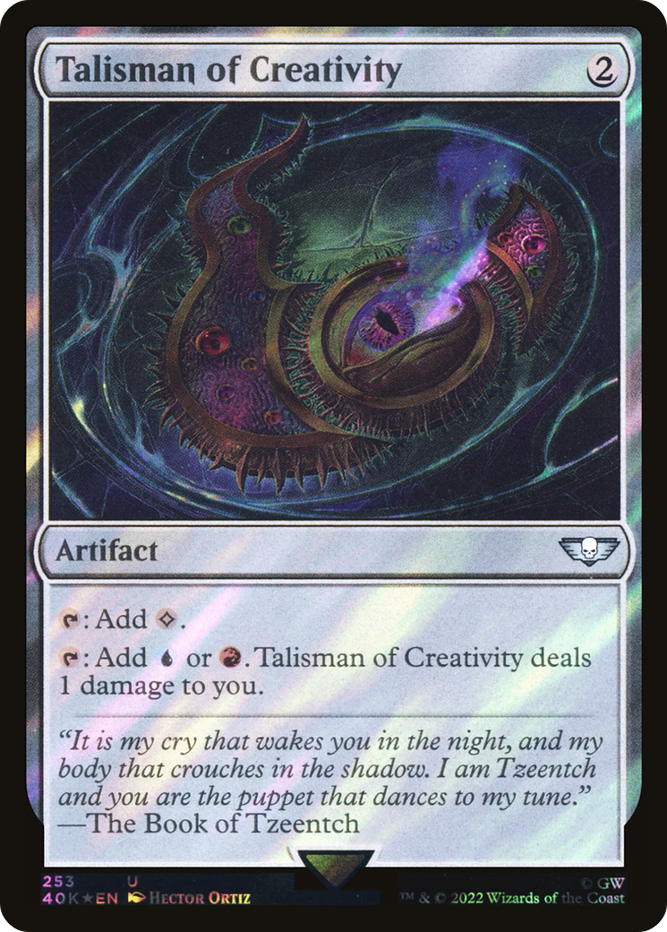Talisman of Creativity (Surge Foil) [Marvel Super Heroes Commander] | Empire Gaming NC