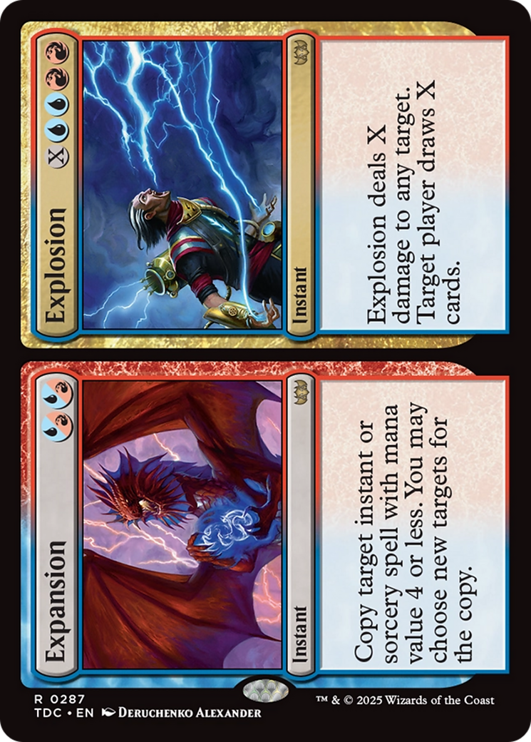Expansion // Explosion [Tarkir: Dragonstorm Commander] | Empire Gaming NC