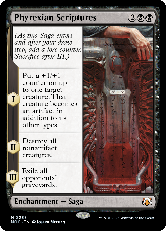 Phyrexian Scriptures [March of the Machine Commander] | Empire Gaming NC