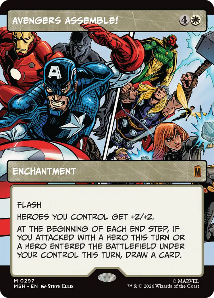 Avengers Assemble! (Borderless) (0297) [Marvel Super Heroes] | Empire Gaming NC