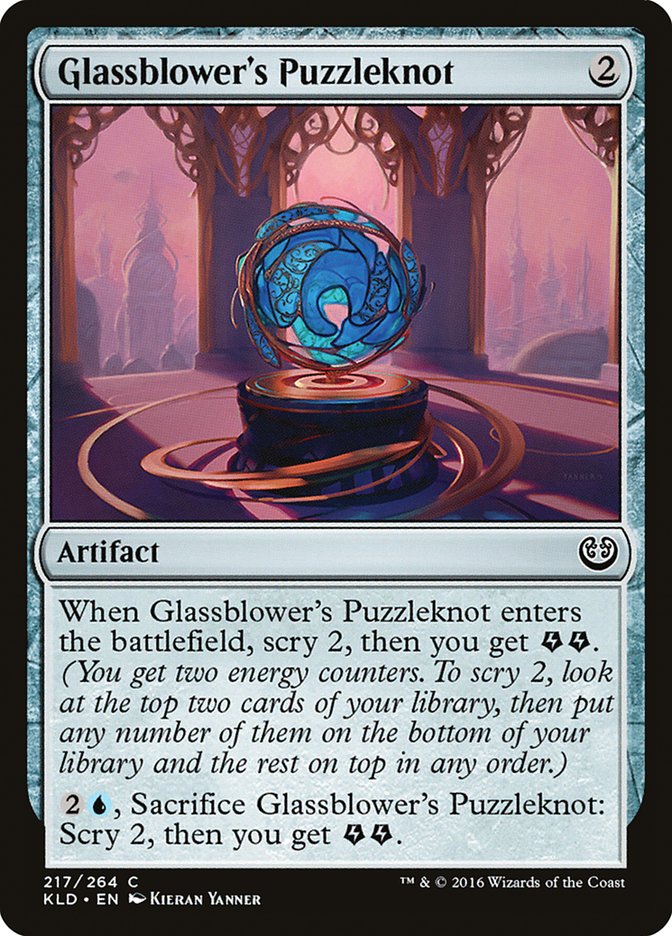 Glassblower's Puzzleknot [Kaladesh] | Empire Gaming NC