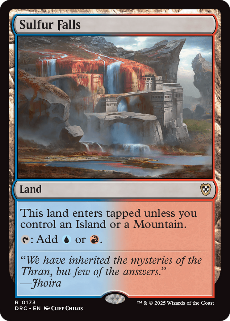 Sulfur Falls [Aetherdrift Commander] | Empire Gaming NC