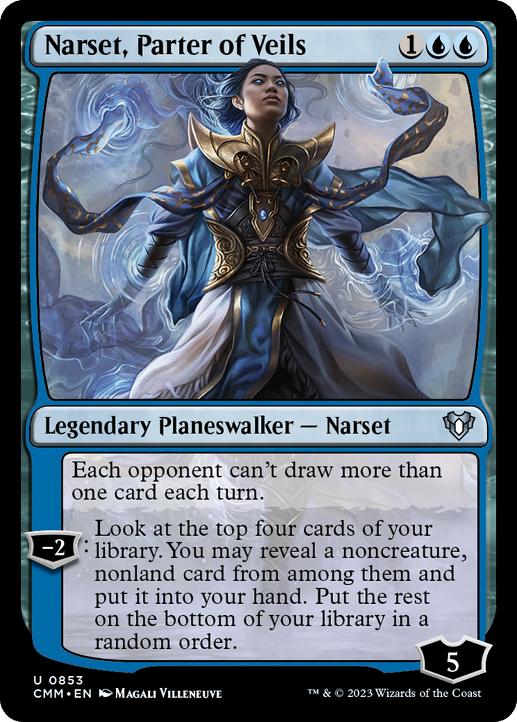 Narset, Parter of Veils [Commander Masters] | Empire Gaming NC