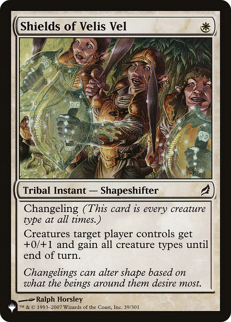 Shields of Velis Vel (LRW) [The List] | Empire Gaming NC