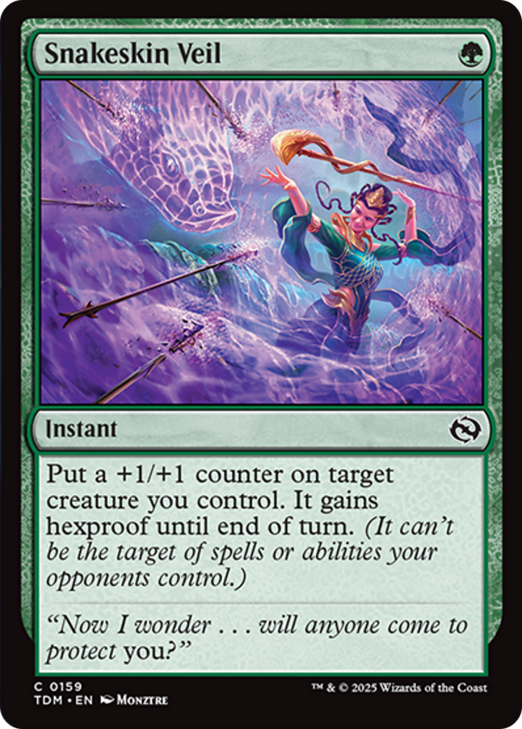 Snakeskin Veil [Tarkir: Dragonstorm] | Empire Gaming NC