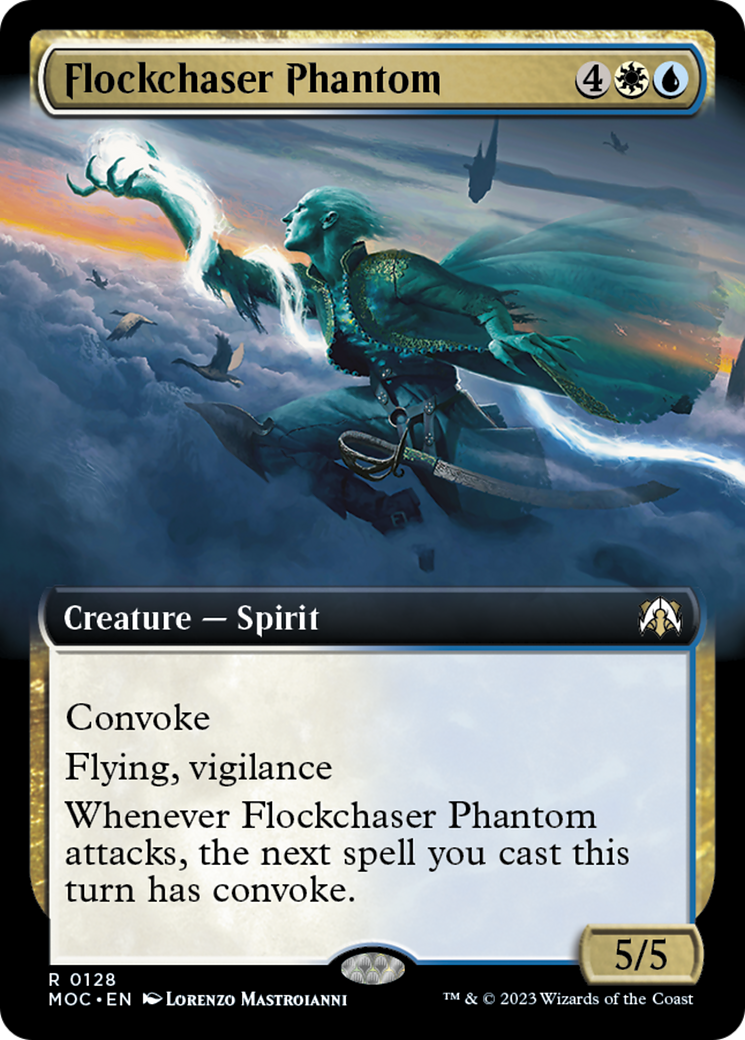 Flockchaser Phantom (Extended Art) [March of the Machine Commander] | Empire Gaming NC