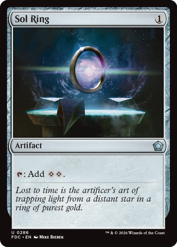 Sol Ring (0286) [Foundations Commander] | Empire Gaming NC