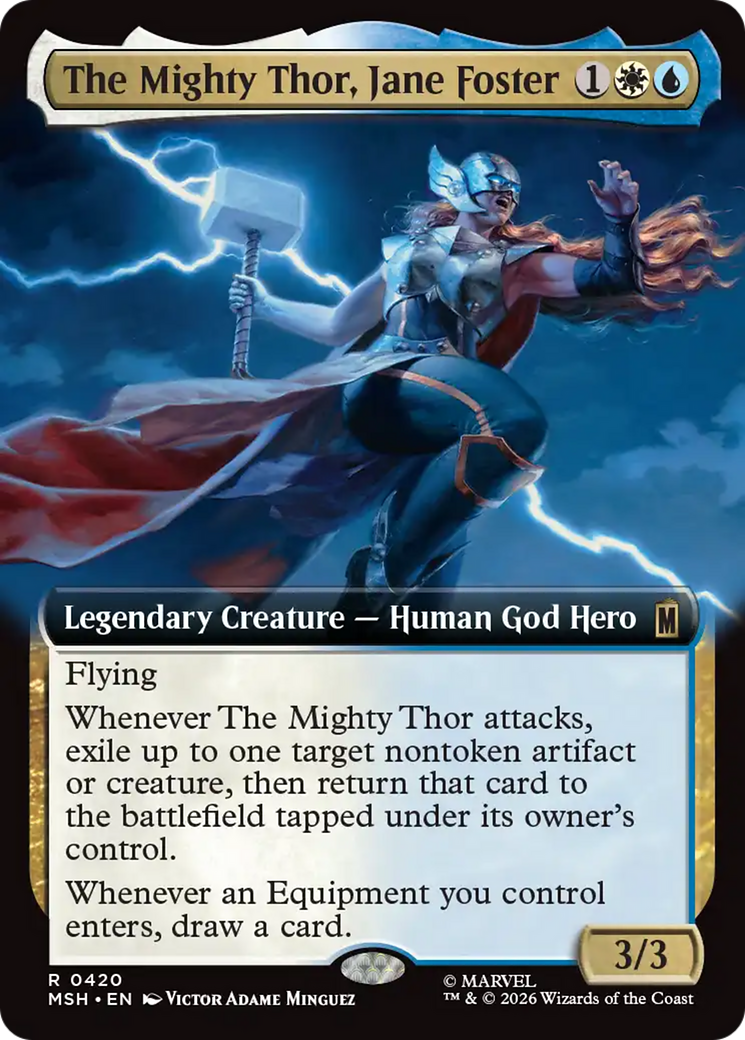 The Mighty Thor, Jane Foster (Extended Art) [Marvel Super Heroes] | Empire Gaming NC
