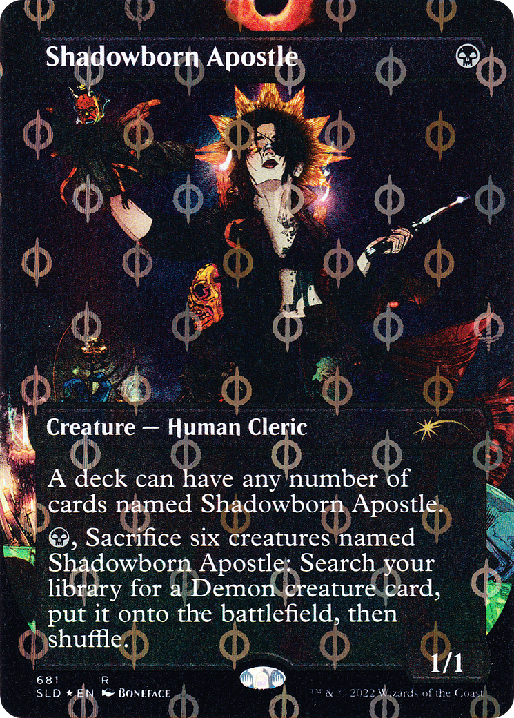 Shadowborn Apostle (681) (Step-and-Compleat Foil) [Secret Lair Drop Promos] | Empire Gaming NC