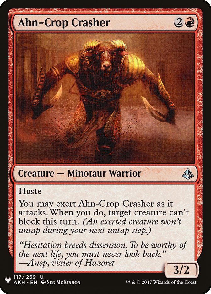 Ahn-Crop Crasher [Mystery Booster] | Empire Gaming NC