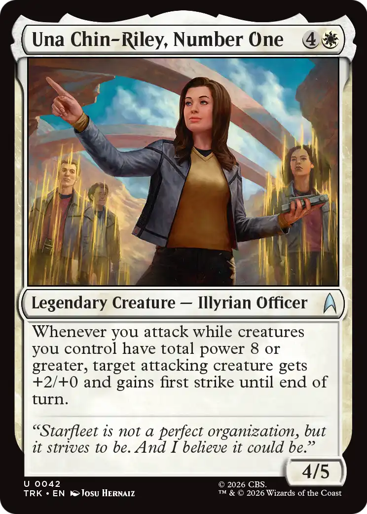 Una Chin-Riley, Number One [Star Trek] | Empire Gaming NC