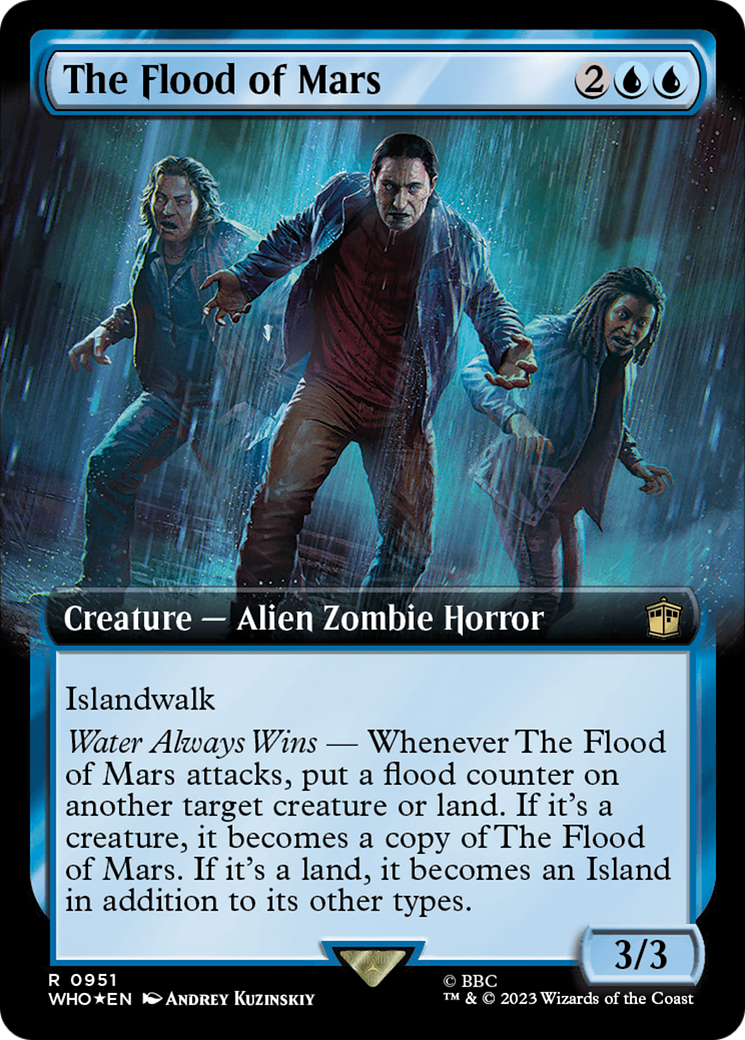 The Flood of Mars (Extended Art) (Surge Foil) [Doctor Who] | Empire Gaming NC