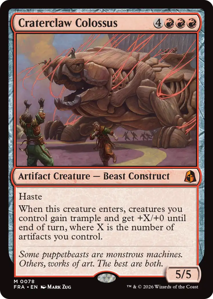 Craterclaw Colossus [Reality Fracture] | Empire Gaming NC