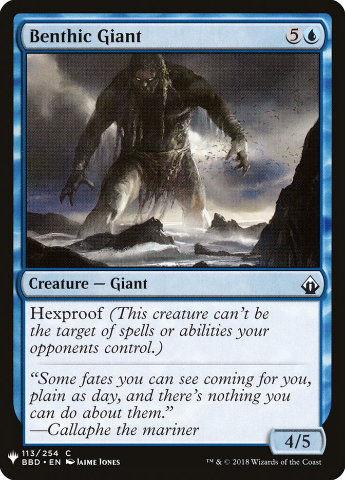 Benthic Giant [Mystery Booster] | Empire Gaming NC