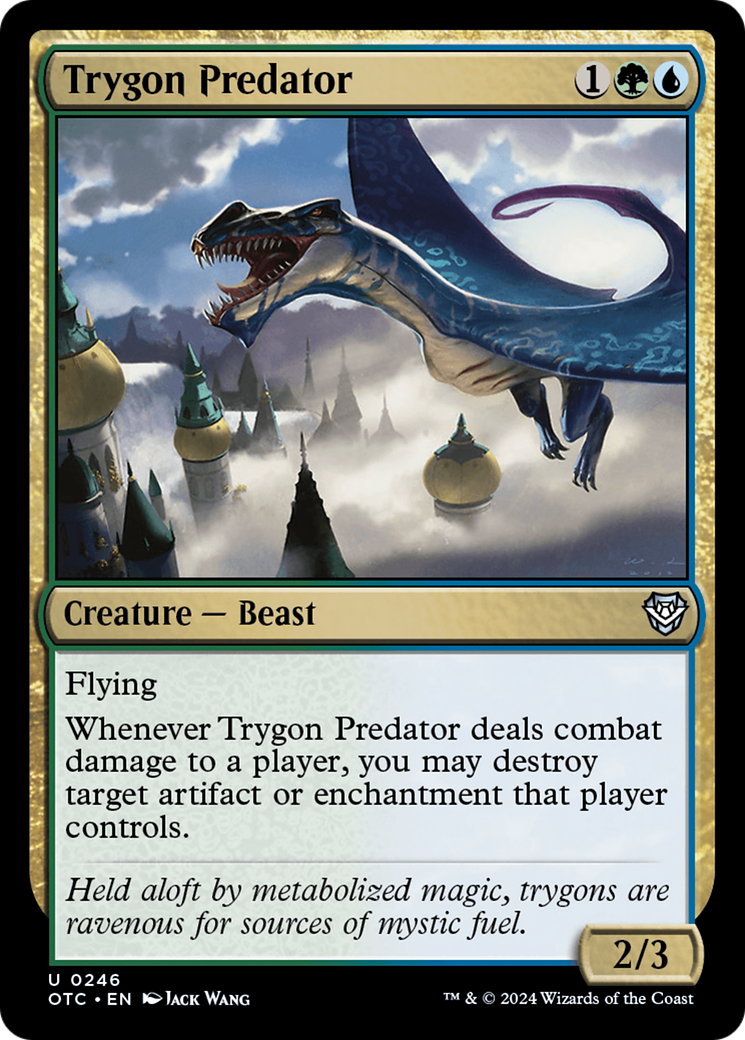 Trygon Predator [Outlaws of Thunder Junction Commander] | Empire Gaming NC