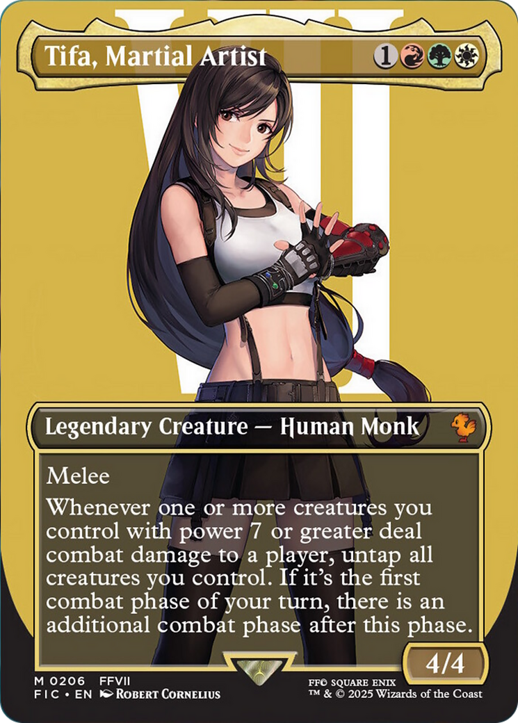Tifa, Martial Artist (Borderless) [FINAL FANTASY Commander] | Empire Gaming NC