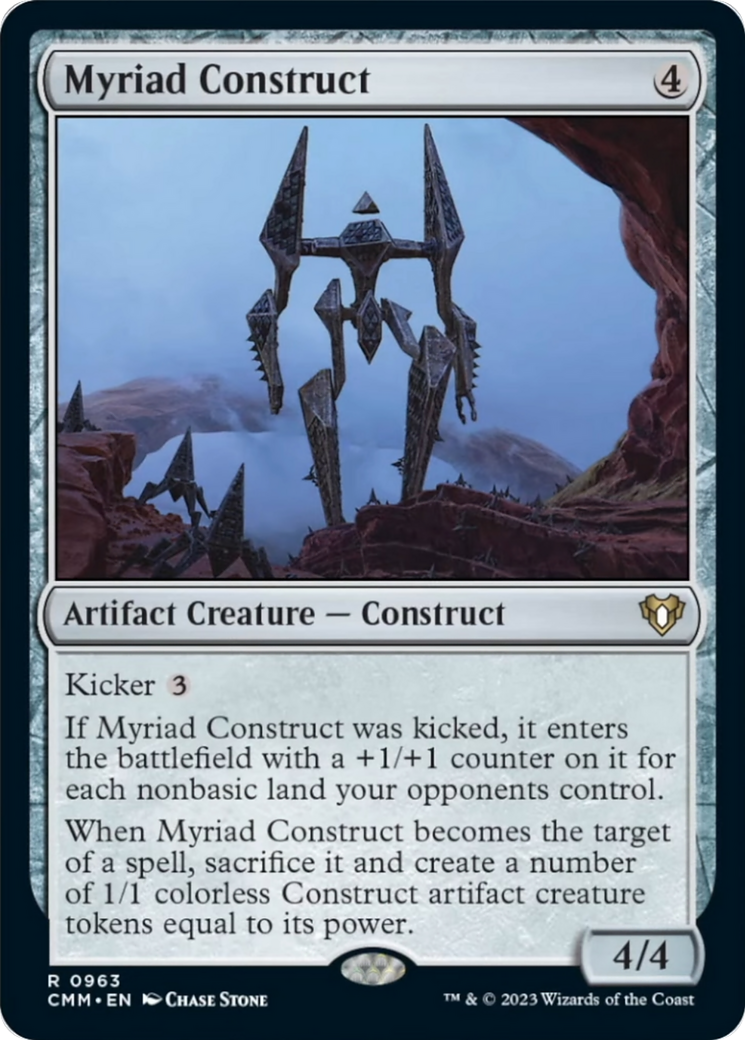 Myriad Construct [Commander Masters] | Empire Gaming NC