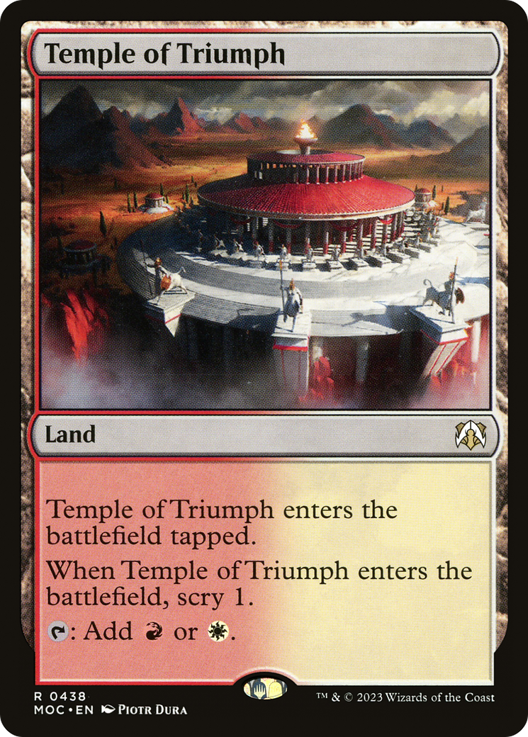 Temple of Triumph [March of the Machine Commander] | Empire Gaming NC