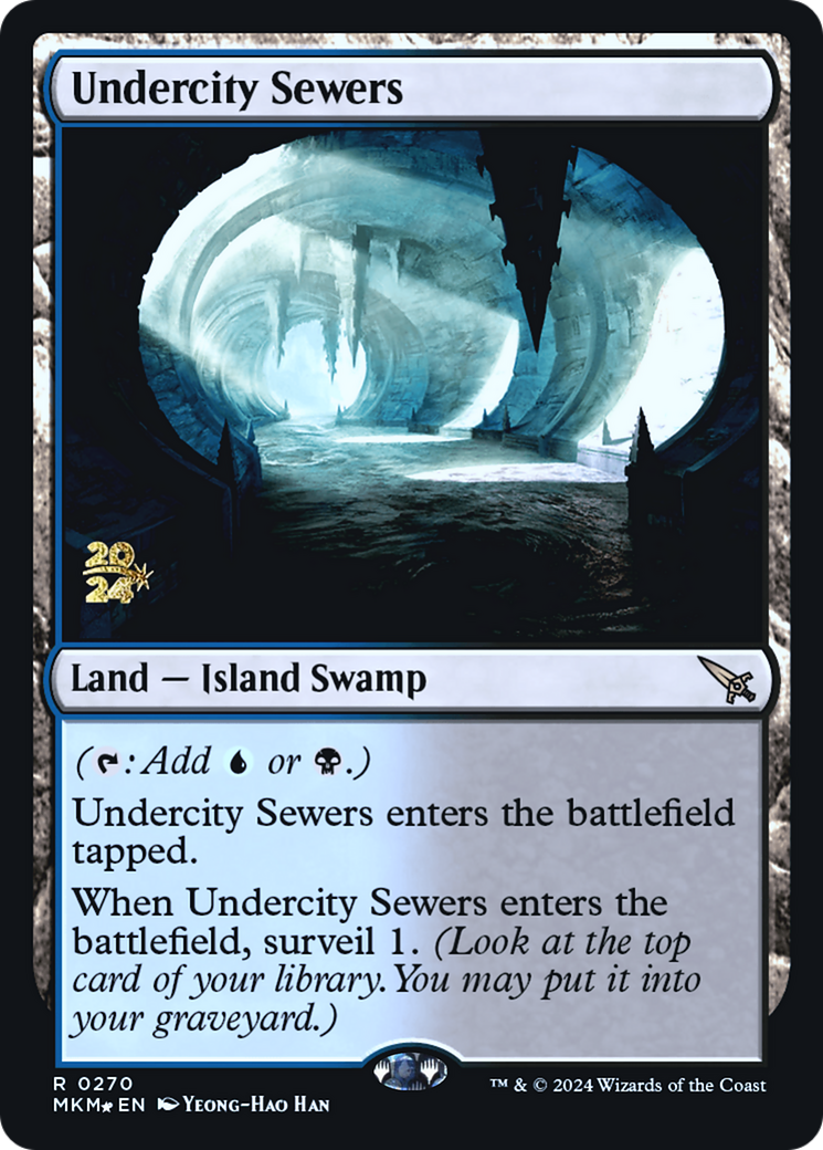 Undercity Sewers [Murders at Karlov Manor Prerelease Promos] | Empire Gaming NC