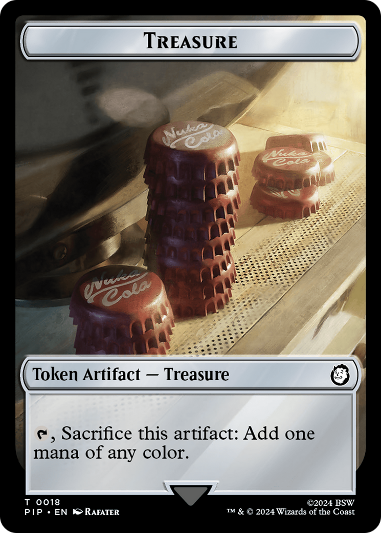 Treasure (0018) // Copy Double-Sided Token [Fallout Tokens] | Empire Gaming NC