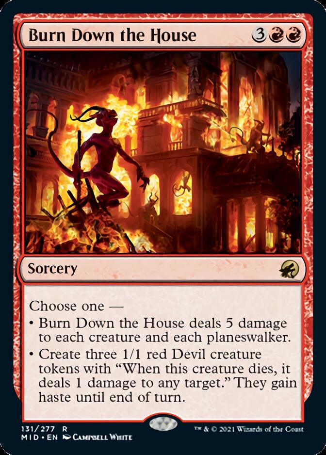 Burn Down the House [Innistrad: Midnight Hunt] | Empire Gaming NC