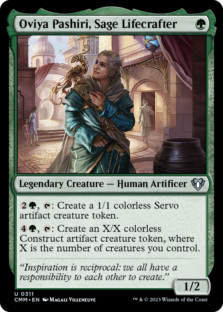 Oviya Pashiri, Sage Lifecrafter [Commander Masters] | Empire Gaming NC