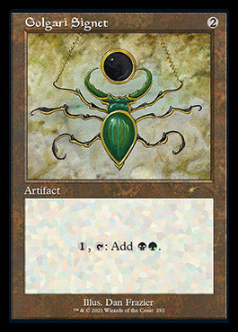 Golgari Signet (Retro) [Secret Lair Drop Series] | Empire Gaming NC