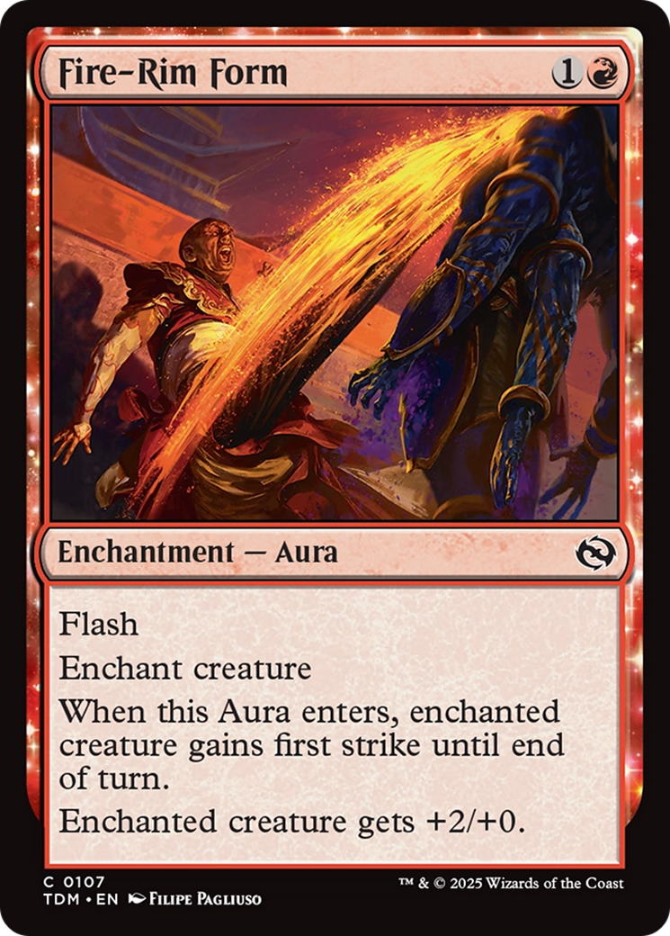 Fire-Rim Form [Tarkir: Dragonstorm] | Empire Gaming NC