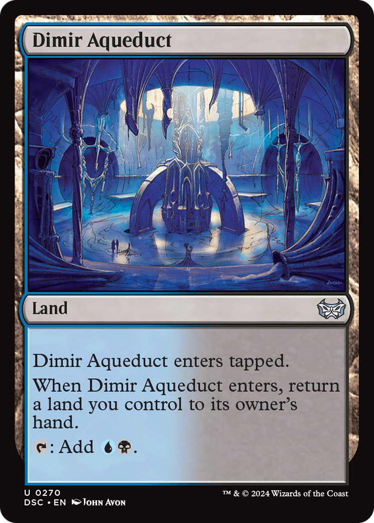 Dimir Aqueduct [Duskmourn: House of Horror Commander] | Empire Gaming NC