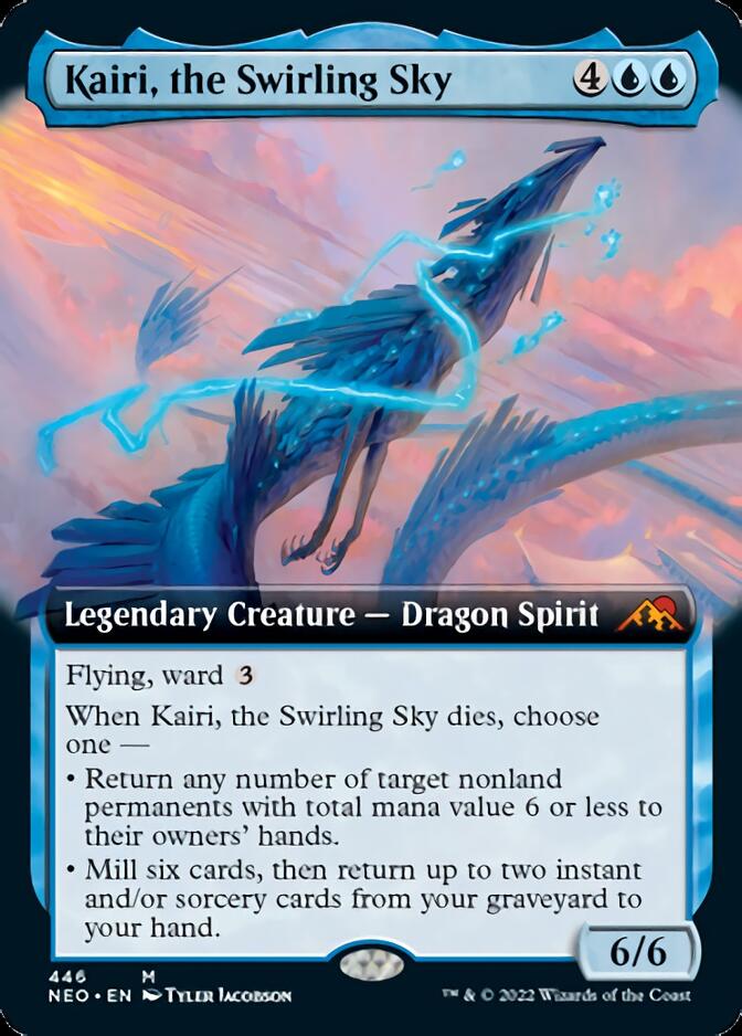 Kairi, the Swirling Sky (Extended Art) [Kamigawa: Neon Dynasty] | Empire Gaming NC